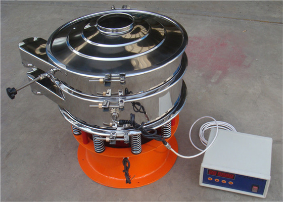 آلة غربال اهتزازية دوارة بالموجات فوق الصوتية عالية الكفاءة لصناعة المواد الغذائية